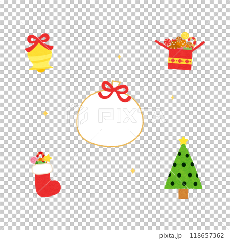 2024 Christmas image material 7 no text 118657362