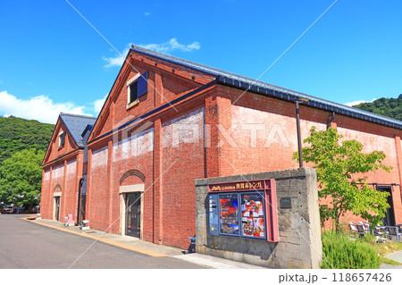 福井県敦賀市、敦賀赤レンガ倉庫の風景 福井県敦賀市、敦賀赤レンガ倉庫の風景 118657426