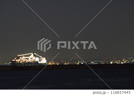 客船　ぱしふぃっくびいなす　夜 118657445
