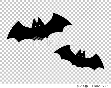 Bats - Loosely drawn by hand 118659777