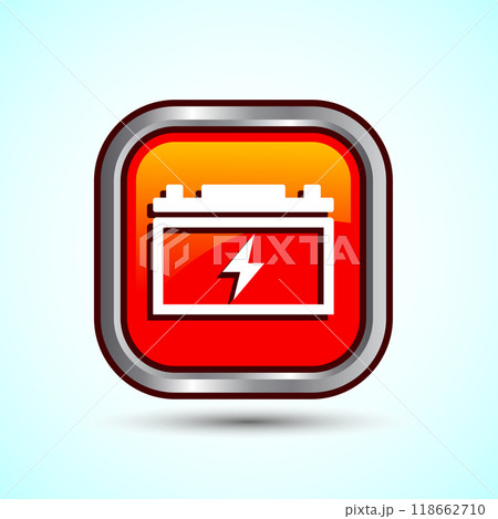 Power, Battery Icon Design Illustration, Icon For Web and mobile application Power, Battery Icon Design Illustration, Icon For Web and mobile application 118662710