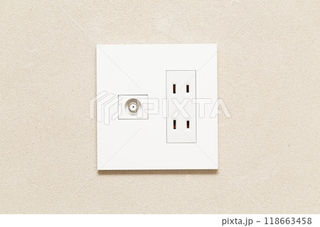 電源コンセント 電源コンセント 118663458