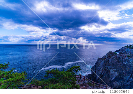 【海素材】碁石海岸の風景【岩手県】 【海素材】碁石海岸の風景【岩手県】 118665643