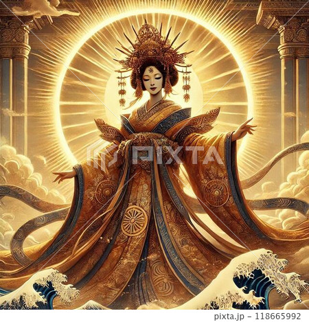 日本の最高神 天照大御神 日本の最高神 天照大御神 118665992