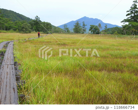 尾瀬ヶ原と燧ケ岳 尾瀬ヶ原と燧ケ岳 118666734