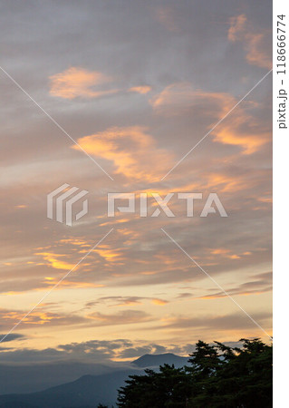 夕焼雲 夕焼雲 118666774
