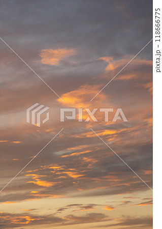 夕焼雲 夕焼雲 118666775