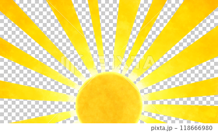 第一個日出新年賀卡材料 118666980