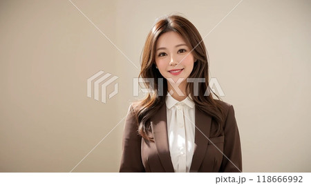 働く日本人女性 スーツ 受付嬢「AI生成画像」 働く日本人女性 スーツ 受付嬢「AI生成画像」 118666992