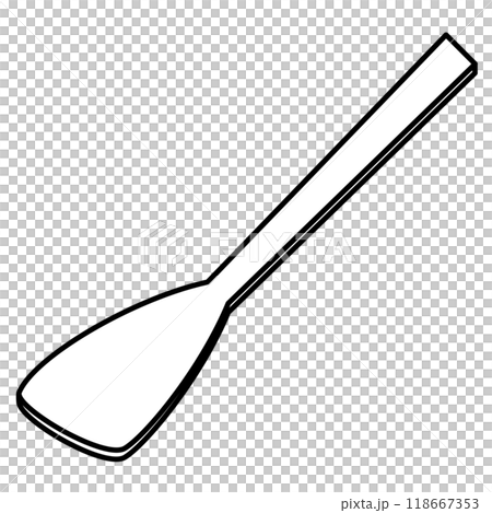 ターナーという料理道具のイラスト ターナーという料理道具のイラスト 118667353