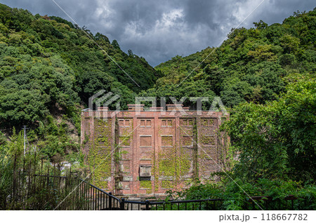 旧宇治川電気志津川発電所跡 京都府宇治市 旧宇治川電気志津川発電所跡 京都府宇治市 118667782