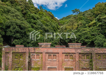 旧宇治川電気志津川発電所跡 京都府宇治市 旧宇治川電気志津川発電所跡 京都府宇治市 118667788