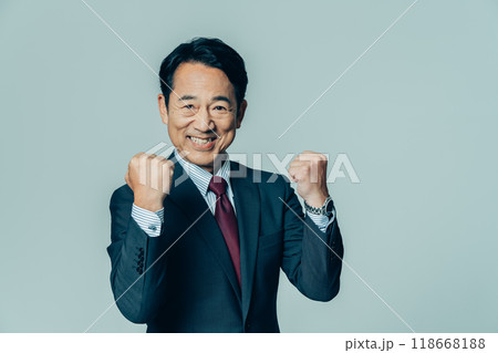 ミドルのビジネスマン ミドルのビジネスマン 118668188