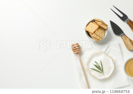 Camembert cheese, concept of tasty and delicious food 118668758