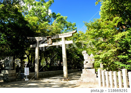 波太神社(鳥居・参道)　【大阪府阪南市】 118669291