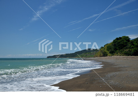 岩代王子跡の海岸　【和歌山県日高郡みなべ町】 118669481