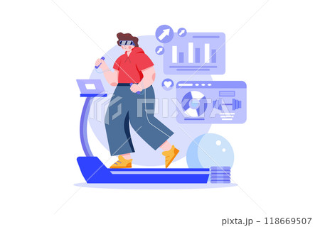 identity Security Illustration concept on a white background identity Security Illustration concept on a white background 118669507