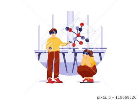 identity Security Illustration concept on a white background identity Security Illustration concept on a white background 118669520