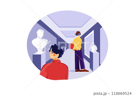 identity Security Illustration concept on a white background identity Security Illustration concept on a white background 118669524