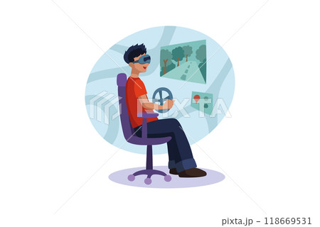 identity Security Illustration concept on a white background 118669531