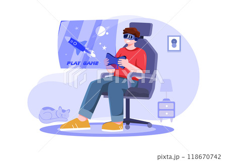 Authentication Security Illustration concept on a white background Authentication Security Illustration concept on a white background 118670742