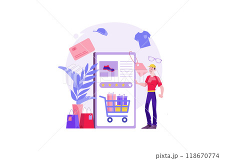 Authentication Security Illustration concept on a white background 118670774