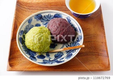 ずんだ餅　ぼた餅 118672769