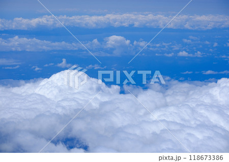 機内から見た8月の雲 機内から見た8月の雲 118673386