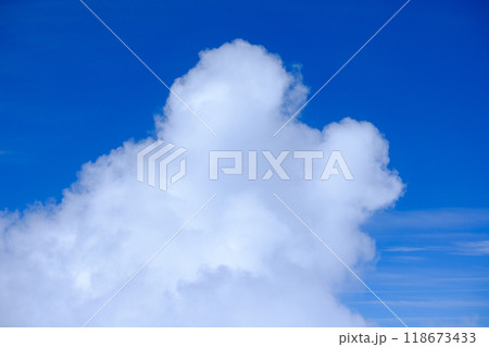 機内から見た8月の雲 118673433