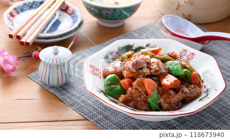 酢豚  ( すぶた ) 中華料理 118673940