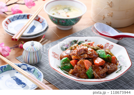 酢豚 ( すぶた ) 中華料理 酢豚 ( すぶた ) 中華料理 118673944