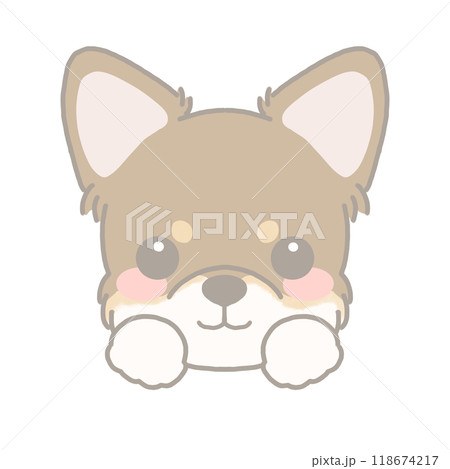 チワワのイラスト チワワのイラスト 118674217