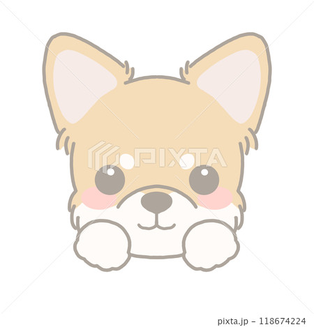 チワワのイラスト チワワのイラスト 118674224