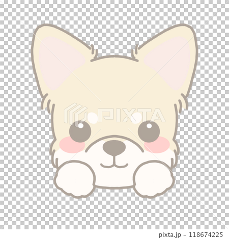 チワワのイラスト 118674225