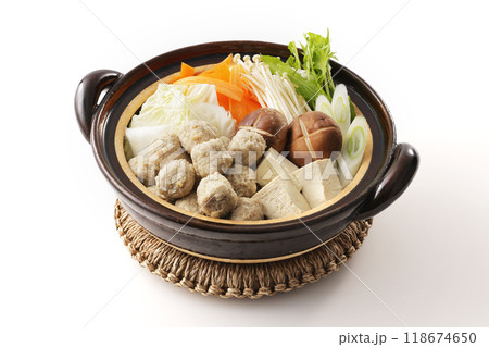 鶏肉のつみれ鍋 鶏肉のつみれ鍋 118674650