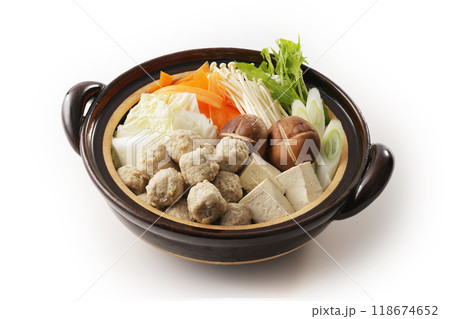 鶏肉のつみれ鍋 118674652