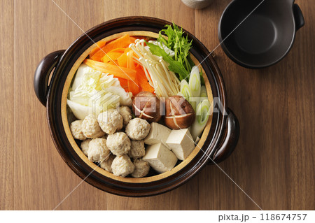 鶏肉のつみれ鍋 118674757