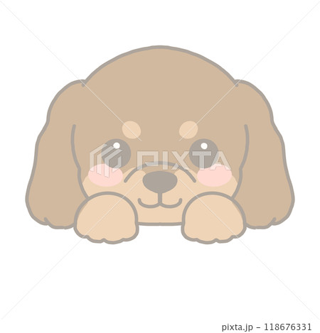 ダックスフンドのイラスト 118676331