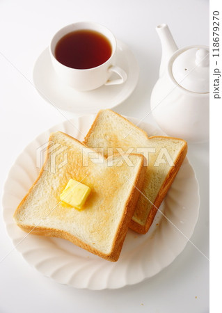 バタートースト朝食 118679270