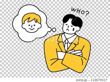 A businessman who can't remember the names of people he's met 118679327