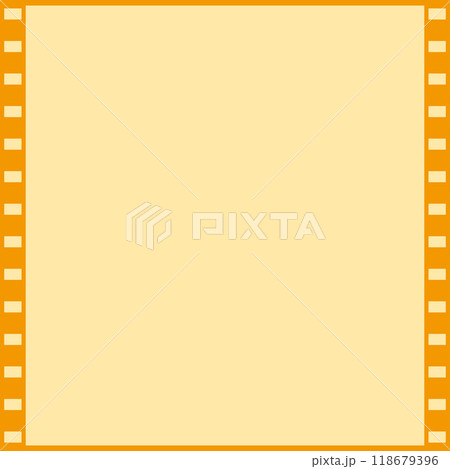 ポップなフィルムフレーム 118679396