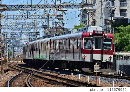河内天美に向かう近鉄南大阪線 6020系 河内天美に向かう近鉄南大阪線 6020系 118679952