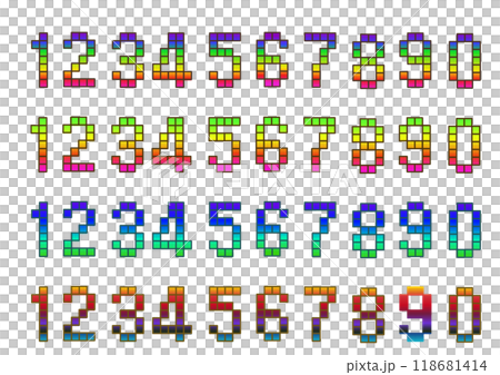 POP用数字E3 POP用数字E3 118681414