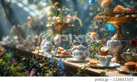 森のお茶会 118681507