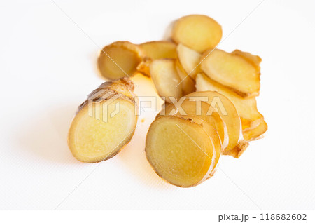 生姜のスライス 生姜のスライス 118682602