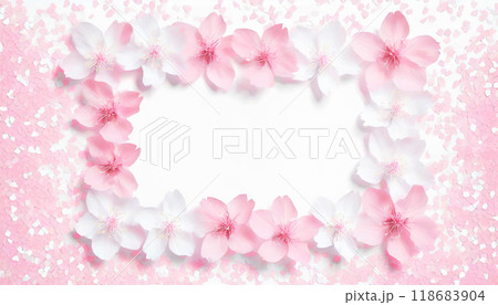 桜のフレーム,Generative AI AI画像 118683904