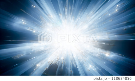 粉々に破片が散らばるバーストの背景 118684856