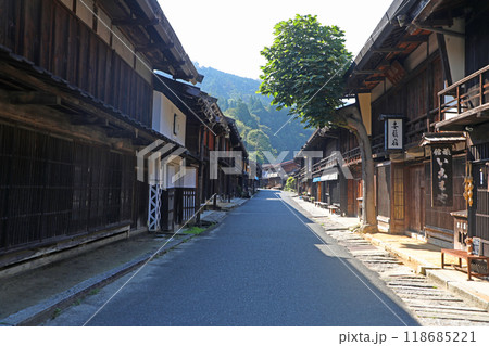 妻籠宿の街並み 妻籠宿の街並み 118685221