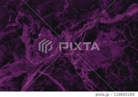 Dark purple marble texture background with high resolution, counter top view of natural tiles stone in seamless glitter pattern and luxurious. 118685260