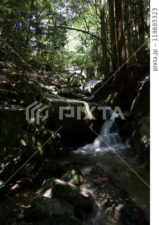 福岡県秋月のだんご庵にある水場 福岡県秋月のだんご庵にある水場 118685323